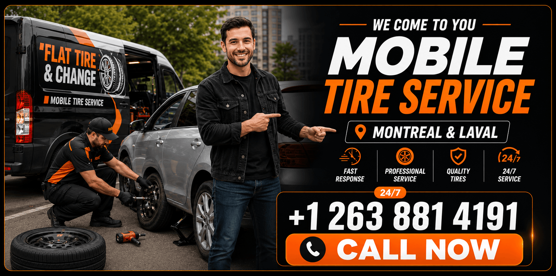 Fast roadside assistance